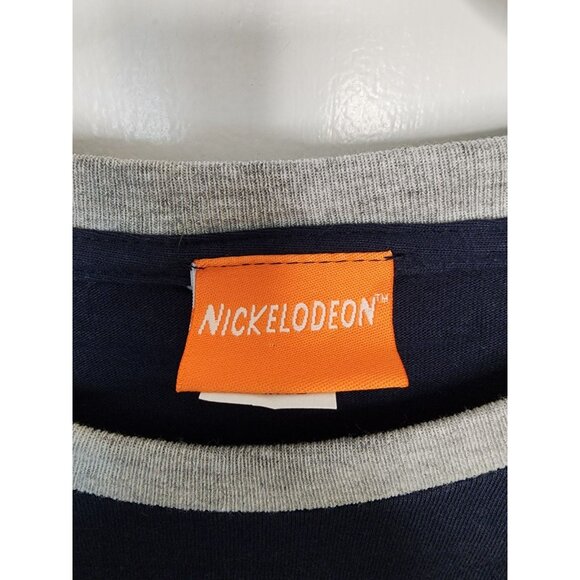 Men's XL SpongeBob SquarePants Leave My Brain Alone Nickelodeon T-Shirt Vtg 2002 - Picture 4 of 5